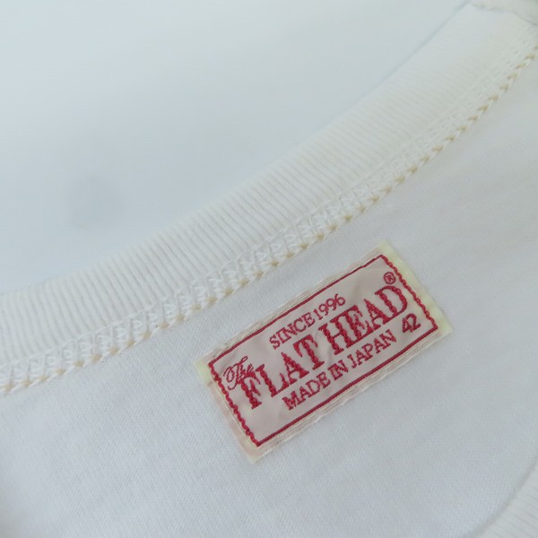 実際に弊社で買取させて頂いたFLAT HEAD/フラットヘッド GLORY DAYS プリント ロンT/カットソー /42の画像 2枚目