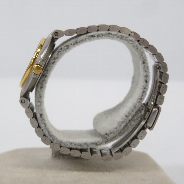 実際に弊社で買取させて頂いたDunhill/ダンヒル ラインストーン/アナログ メタルバンド 腕時計【動作未確認】の画像 1枚目