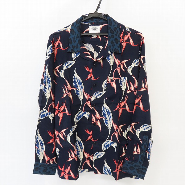 実際に弊社で買取させて頂いたTHE CRIMIE/クライミー ALOHA&LEOPARDO アロハ&レオパード レーヨンシャツ CR1-02L5-SL12/L