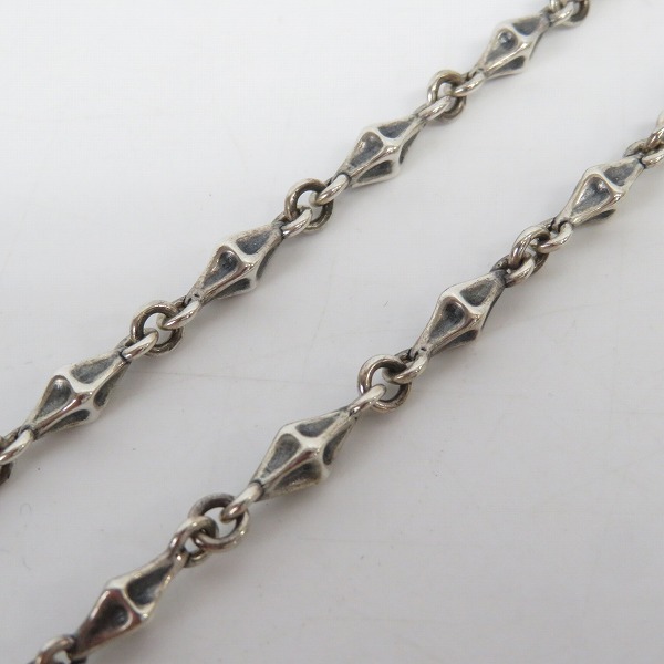 実際に弊社で買取させて頂いた【ギャラ付】Bloody Mary/ブラッディマリー  タイニーボーンチェーン 50cmの画像 3枚目