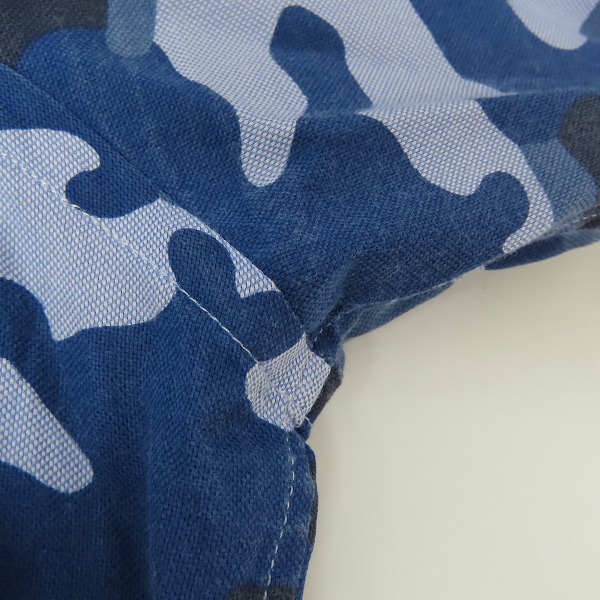実際に弊社で買取させて頂いたHYDROGEN/ハイドロゲン カモフラ柄 長袖シャツ XXLの画像 7枚目