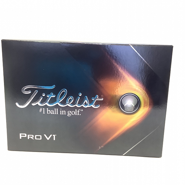 実際に弊社で買取させて頂いた(3)【未使用】Titleist/タイトリスト PRO V1 ゴルフボール 1ダースの画像 2枚目