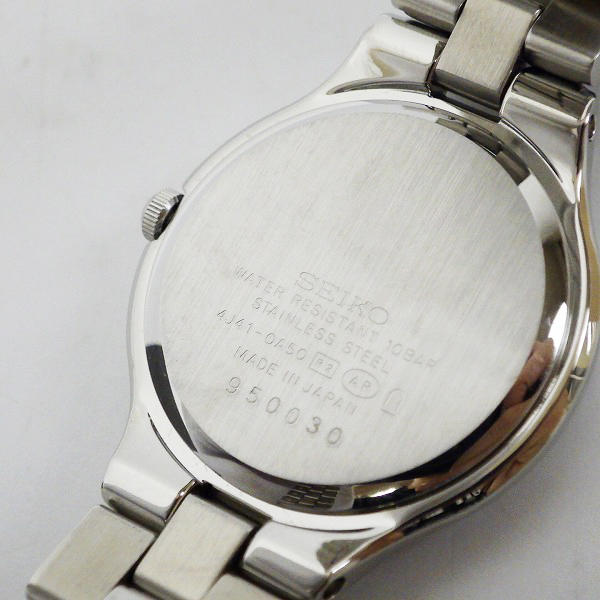 実際に弊社で買取させて頂いたSEIKO/セイコー EXCELINE/エクセリーヌ レディース腕時計  SWDL117【動作未確認】の画像 3枚目