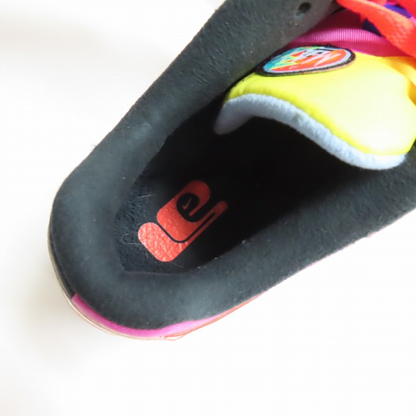 実際に弊社で買取させて頂いたNIKE×ATMOS/ナイキ×アトモス AIR MAX2 LIGHT MULTI COLOR/スクエア ライト マルチカラー BV7406-001/28.5の画像 4枚目