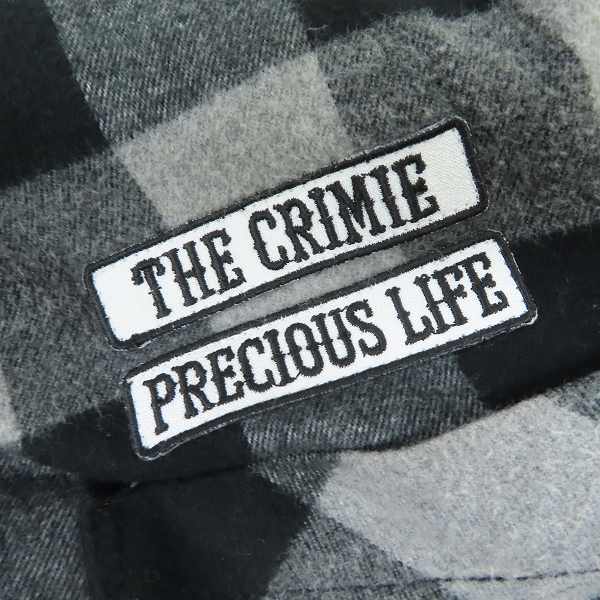 実際に弊社で買取させて頂いたCRIMIE/クライミー 内ボア チェック シャツジャケット/ブルゾン/Mの画像 9枚目