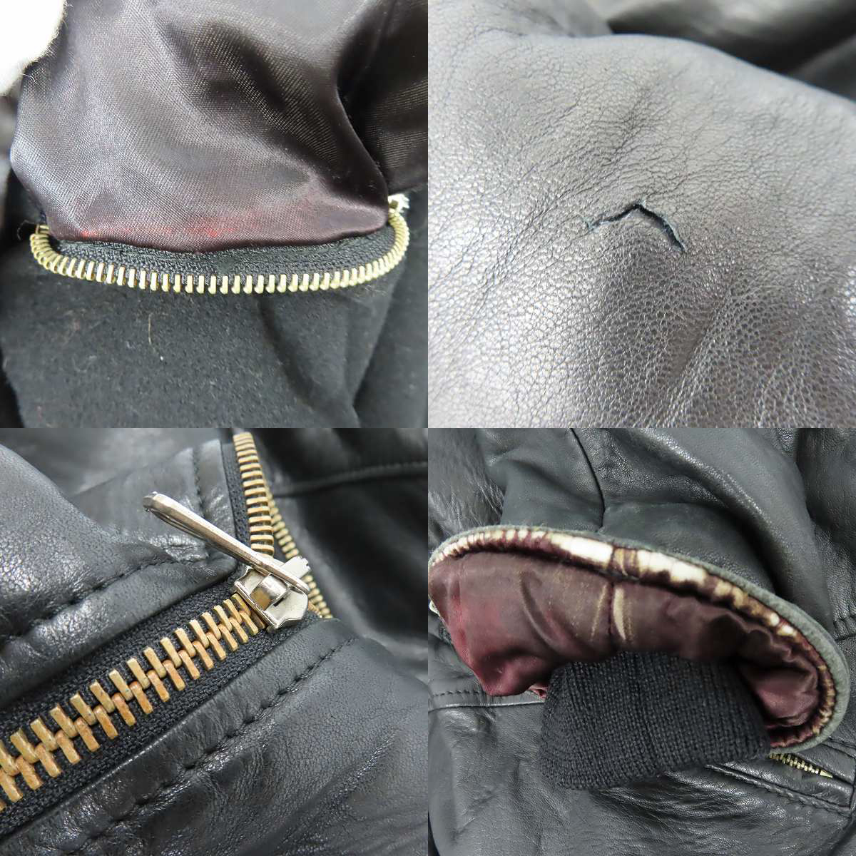 実際に弊社で買取させて頂いたGIORGIO ARMANI/ジョルジオアルマーニ  Pelle nabuk レザーフード付き/コート/52の画像 7枚目