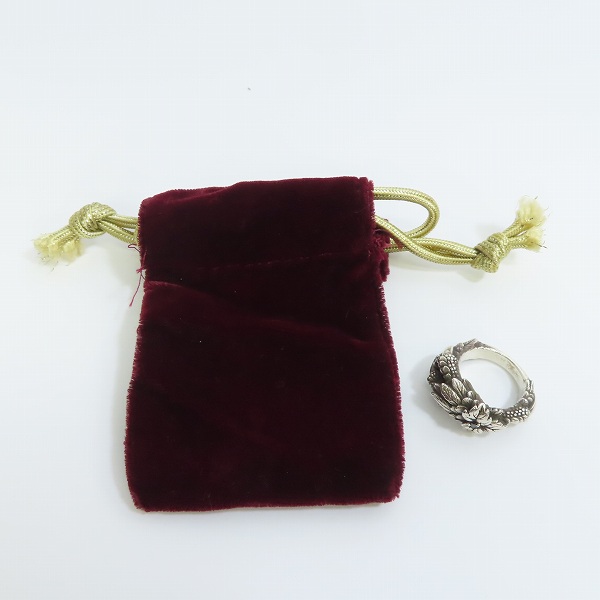 実際に弊社で買取させて頂いたBloody Mary/ブラッディマリー ブラックダイヤモンド キングダムリング/10号の画像 8枚目