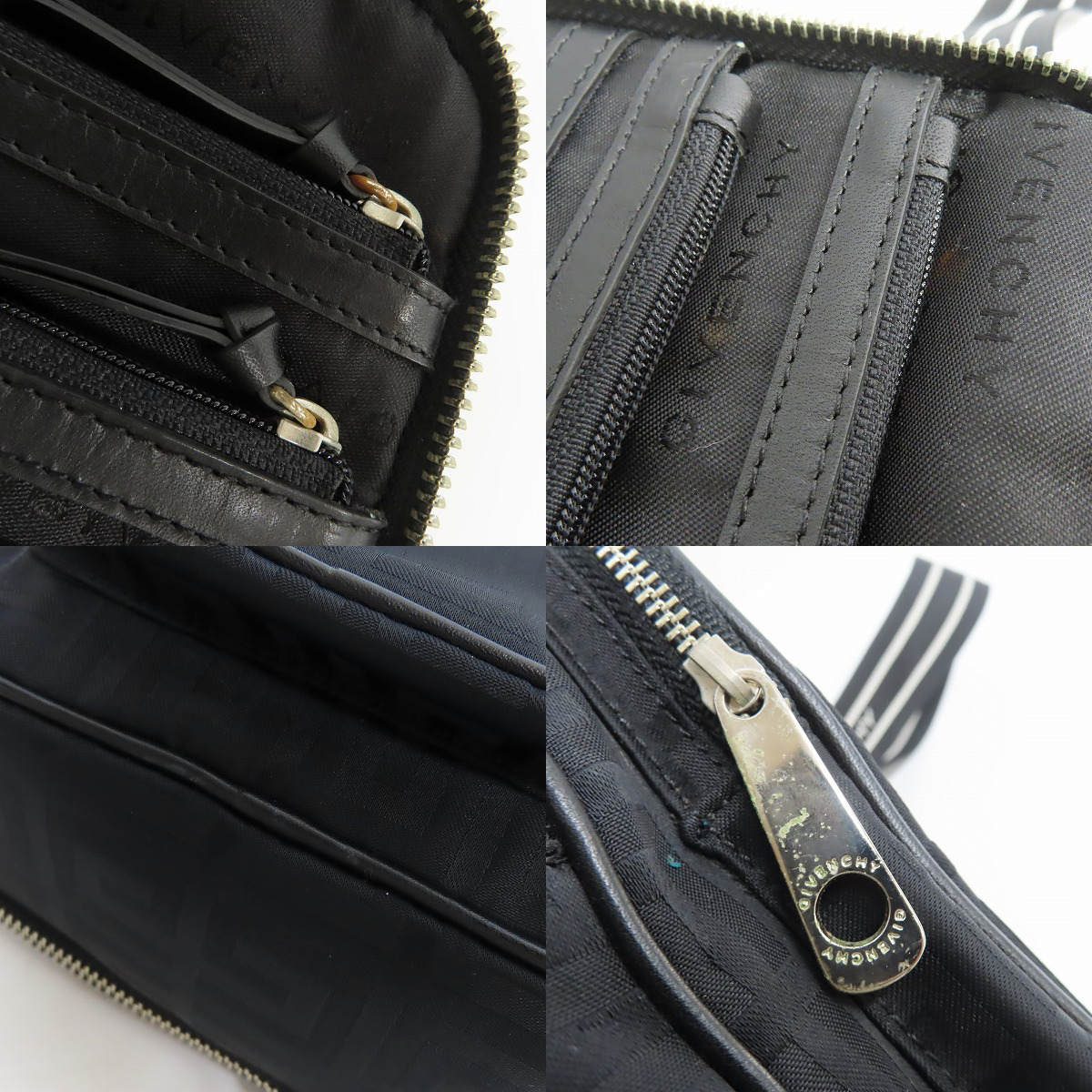 実際に弊社で買取させて頂いたGIVENCHY/ジバンシィ ロゴ総柄 ミニショルダーバッグの画像 8枚目