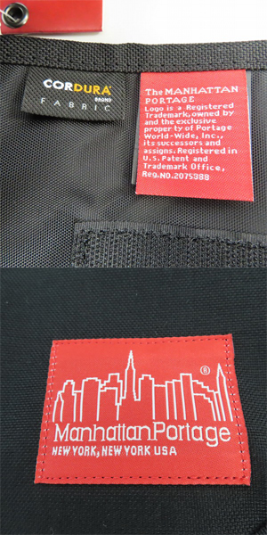 実際に弊社で買取させて頂いた(3)【未使用】Manhattan Portage/マンハッタンポーテージ　ショルダーバッグ メンズ レディース ブラック MP1605の画像 5枚目
