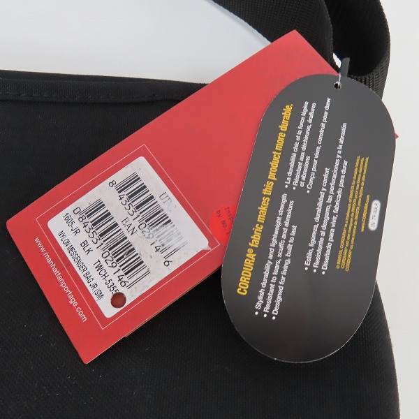 実際に弊社で買取させて頂いた(1)【未使用】Manhattan Portage/マンハッタンポーテージ ショルダーバッグ メンズ レディース ブラック MP1605の画像 7枚目