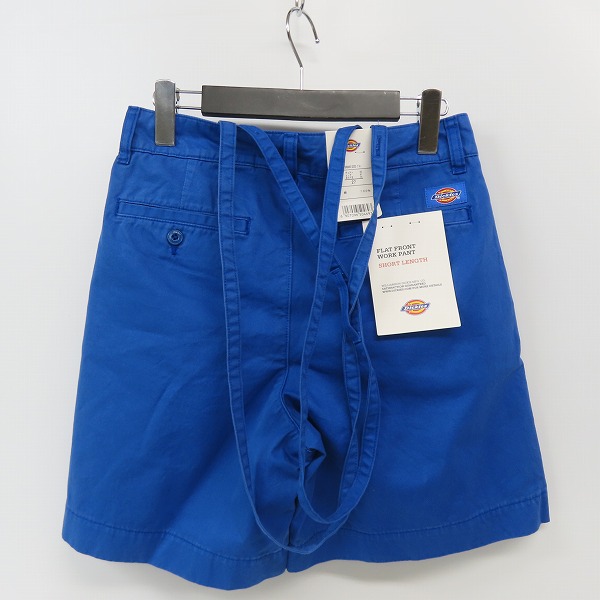 実際に弊社で買取させて頂いたDickies/ディッキーズ ショートパンツ ブルー DK006312CC3 /27の画像 3枚目