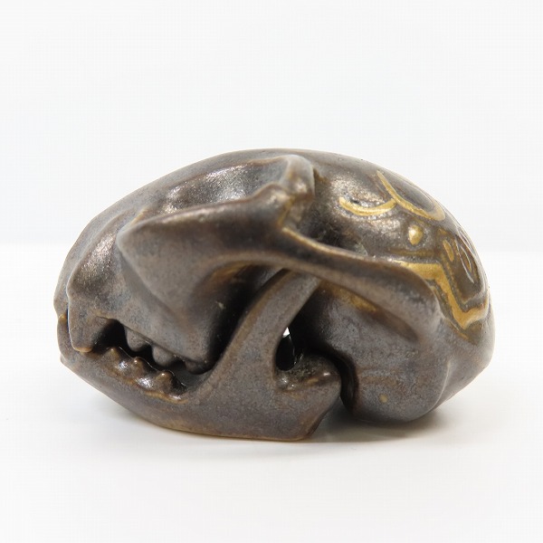 実際に弊社で買取させて頂いたBloody Mary/ブラッディマリー 2008 コレクション KAI 信楽焼 Bakeneko スカルの画像 2枚目