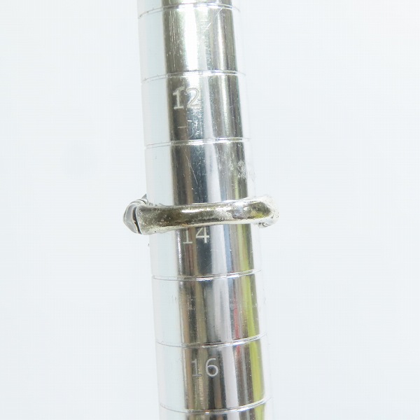 実際に弊社で買取させて頂いたBloody Mary/ブラッディマリー K18 スシュムナーリング/14号の画像 7枚目