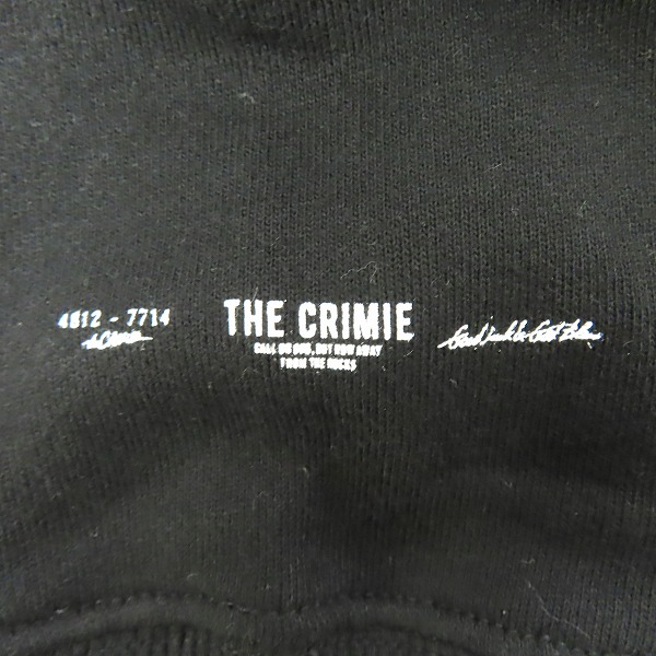 実際に弊社で買取させて頂いたTHE CRIMIE/クライミー 胸ポケット付き ジップアップパーカー CR1-02L5-CL62/Lの画像 4枚目