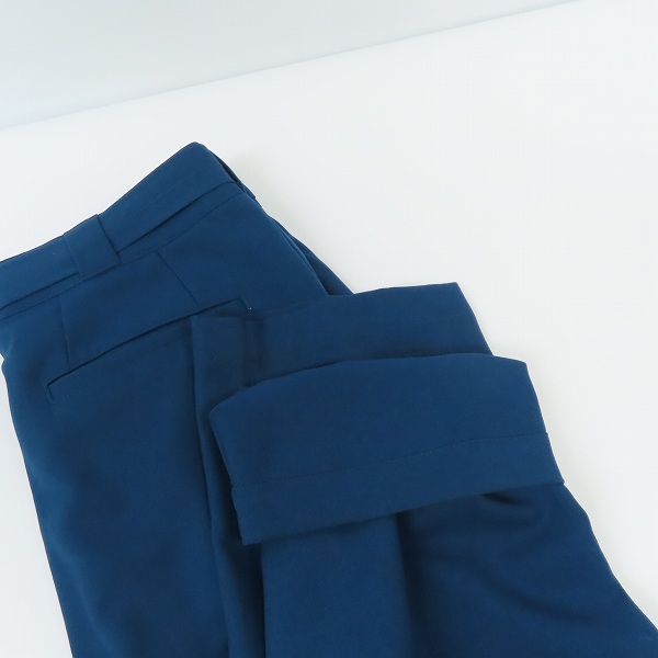 実際に弊社で買取させて頂いたTHE CRIMIE/クライミー DYLAN RELAX TWO TUCK SUIT PANTS/ツータックスーツパンツ CR1-02L5-PL06/Sの画像 6枚目