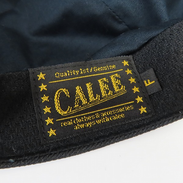 実際に弊社で買取させて頂いたCALEE/キャリー ハンチング帽子/キャスケット Freeの画像 4枚目