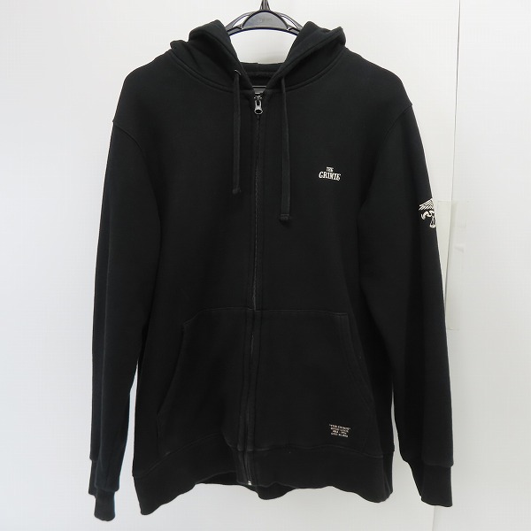 実際に弊社で買取させて頂いたCRIMIE/クライミー THE LIFE プリント ジップアップパーカー C1K1-SW14/XL