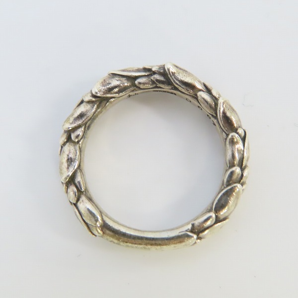 実際に弊社で買取させて頂いたBloody Mary/ブラッディマリー スノードロップリング w/3ダイヤ 11号の画像 5枚目