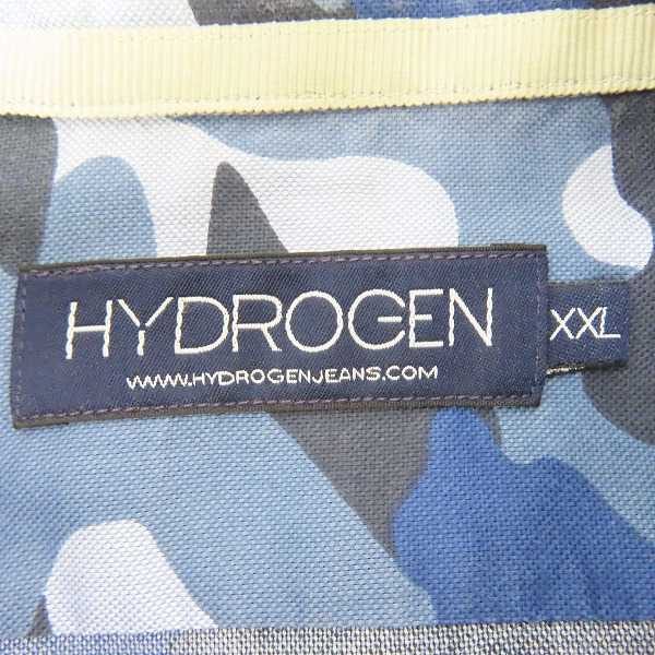 実際に弊社で買取させて頂いたHYDROGEN/ハイドロゲン カモフラ柄 長袖シャツ XXLの画像 2枚目