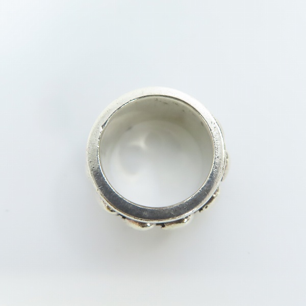 実際に弊社で買取させて頂いたLEATHERS AND TREASURES/レザーアンドトレジャース リボルビング ハートリング/15号の画像 2枚目