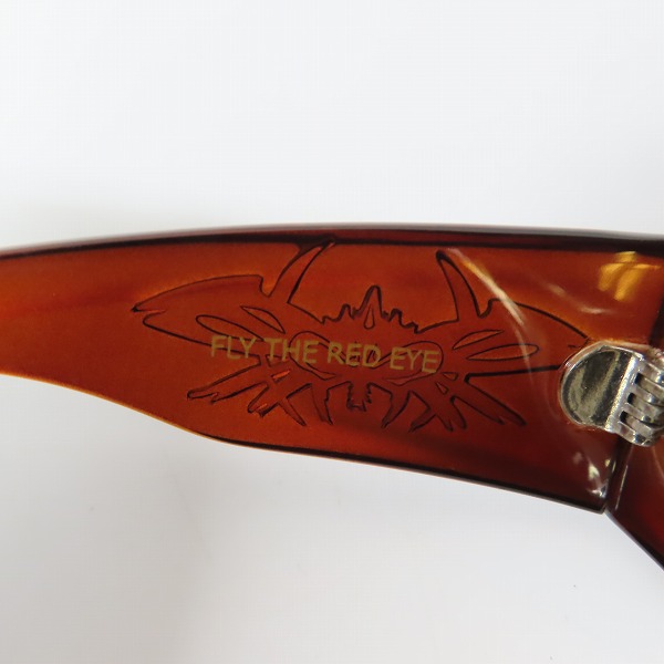実際に弊社で買取させて頂いたBLACK FLYS/ブラックフライ FLY DIMENSION FLY THE RED EYE サングラス/アイウェアの画像 7枚目