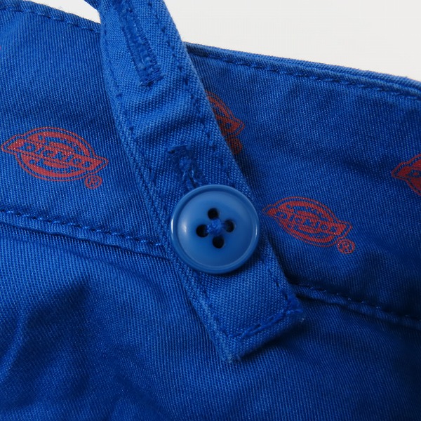 実際に弊社で買取させて頂いたDickies/ディッキーズ ショートパンツ ブルー DK006312CC3 /27の画像 8枚目