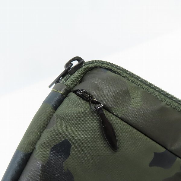 実際に弊社で買取させて頂いたHEAD PORTER/ヘッドポーター OLIVEDRAB オリーブドラブ コインケース/カードケースの画像 6枚目