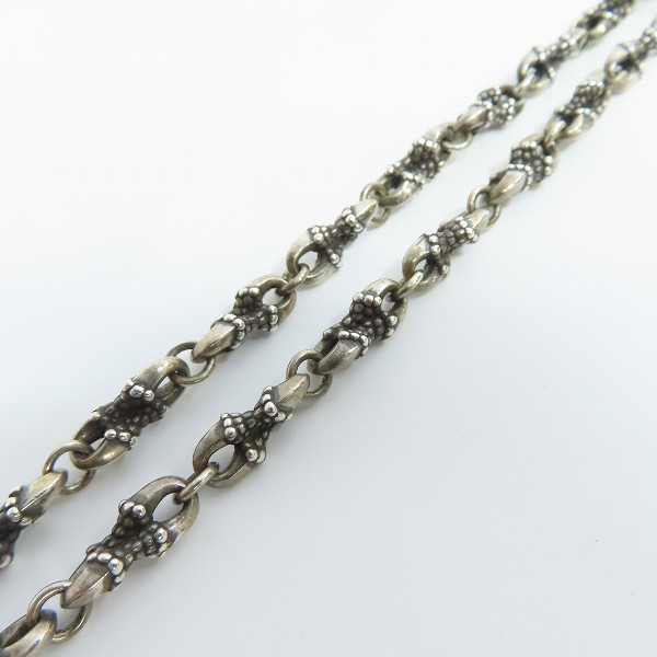 実際に弊社で買取させて頂いたBloody Mary/ブラッディマリー ツイステッドクローチェーン 40cmの画像 1枚目