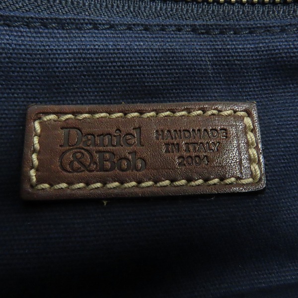 実際に弊社で買取させて頂いたDaniel&Bob/ダニエル＆ボブ キャンバストートバッグの画像 4枚目