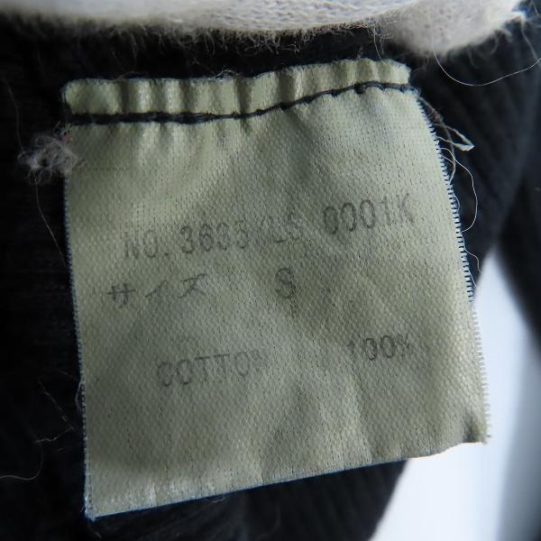 実際に弊社で買取させて頂いたL.G.B./ルグランブルー 長袖カットソー ブラック 3635/LS-0001K /Sの画像 3枚目
