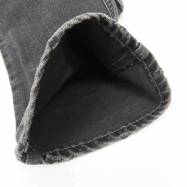 実際に弊社で買取させて頂いたTHE CRIMIE/クライミー ダメージペイント加工ストレッチデニムパンツ C1H5-BFPT-05/Lの画像 6枚目