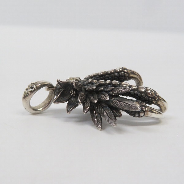 実際に弊社で買取させて頂いたBloody Mary/ブラッディマリー ナイトレイヴンペンダント ホワイトトパーズの画像 4枚目