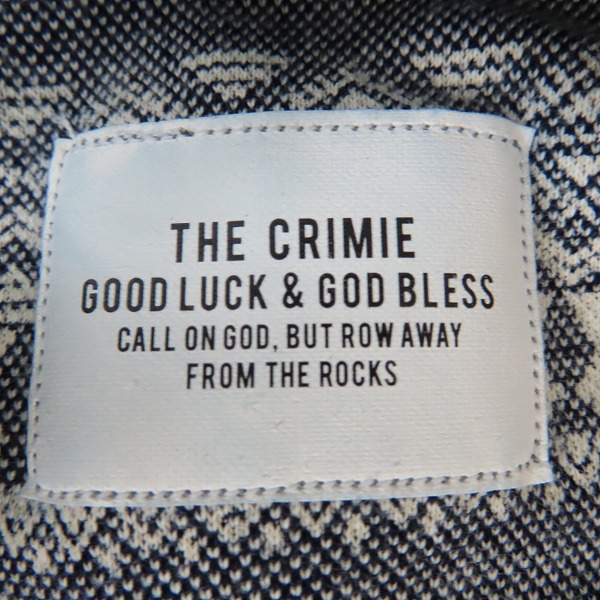 実際に弊社で買取させて頂いたCRIMIE/クライミー BANDANA GOWN SHIRT/バンダナ柄 ガウンシャツ/ロングシャツ CR1-02A1-SL04/Mの画像 4枚目