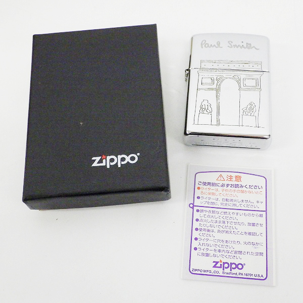 実際に弊社で買取させて頂いたZIPPO/ジッポー Paul Smith/ポールスミス 建物/2004年製の画像 6枚目