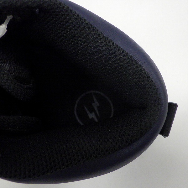 実際に弊社で買取させて頂いた【未使用】NIKE×FRAGMENT DESIGN/ナイキ×フラグメントデザイン DUNK HI/F ダンクハイ Midnight Navy DJ0383-400/25.5の画像 4枚目