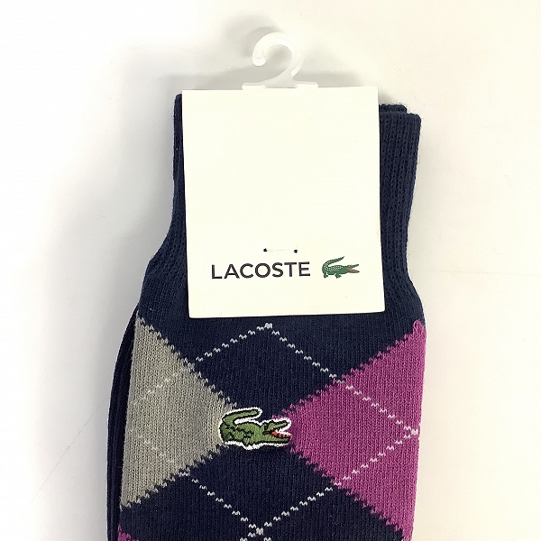 実際に弊社で買取させて頂いた【未使用】LACOSTE/ラコステ SHIPS/シップス 靴下/ソックス 4点セットの画像 2枚目