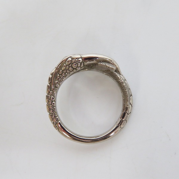 実際に弊社で買取させて頂いた【ギャラ付】Bloody Mary/ブラッディマリー 10th 2009クリスマス K18WG/ダイヤ メモリアル アストロラーベリング/8号の画像 4枚目