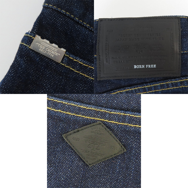 実際に弊社で買取させて頂いたTHE CRIMIE/クライミー デニムパンツ C1H5-BFPT-01/Lの画像 7枚目