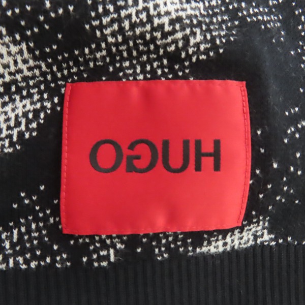 実際に弊社で買取させて頂いたHUGO BOSS/ヒューゴボス Relaxed Fit Sweater In Cotton With Jacquard Pattern 50414487/XLの画像 6枚目