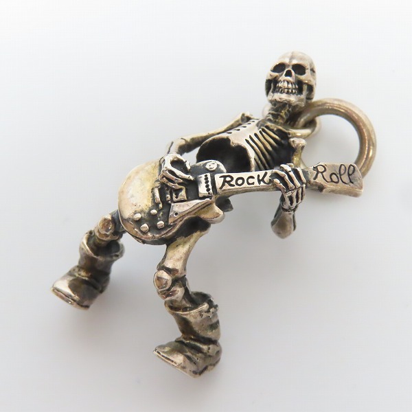 実際に弊社で買取させて頂いたCRAZY PIG/クレイジーピッグ ティルデス ギタースカル ペンダントトップ