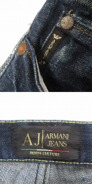 実際に弊社で買取させて頂いたARMANI JEANS/アルマーニジーンズ 5ポケット デニム/ジーンズ N6J25/US27の画像 7枚目