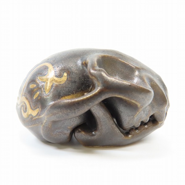 実際に弊社で買取させて頂いたBloody Mary/ブラッディマリー 2008 コレクション KAI 信楽焼 Bakeneko スカルの画像 4枚目