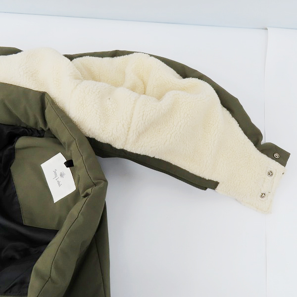 実際に弊社で買取させて頂いたURBAN RESEARCH Sonny Label/アーバンリサーチサニーレーベル フード付きボアダウンジャケット LA87-17S004/Mの画像 5枚目