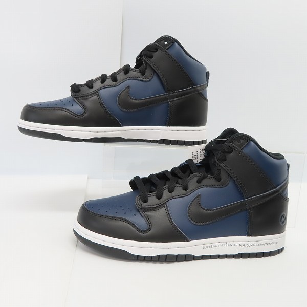 実際に弊社で買取させて頂いた【未使用】NIKE×FRAGMENT DESIGN/ナイキ×フラグメントデザイン DUNK HI/F ダンク DJ0383-400 /25の画像 2枚目