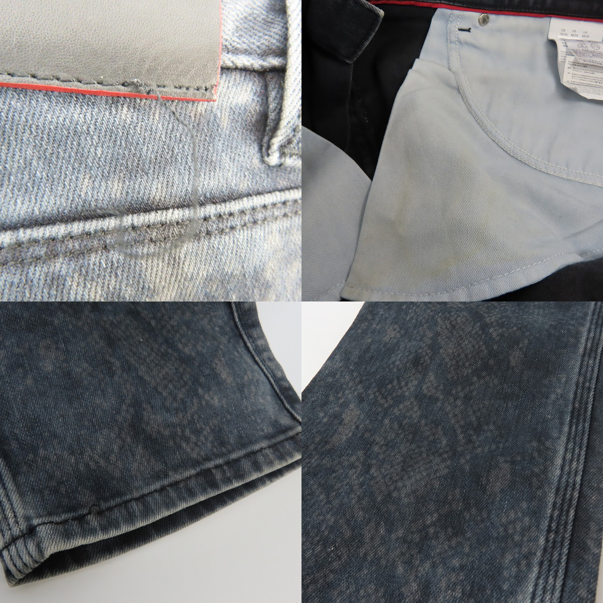 実際に弊社で買取させて頂いたHUGO BOSS/ヒューゴボス スキニーパンツ 50297900 /38/34の画像 9枚目