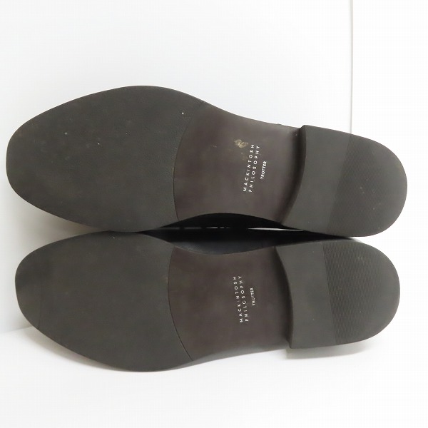 実際に弊社で買取させて頂いたMACKINTOSH PHILOSOPHY/マッキントッシュフィロソフィー TROTTER レザーシューズ/26.5の画像 2枚目