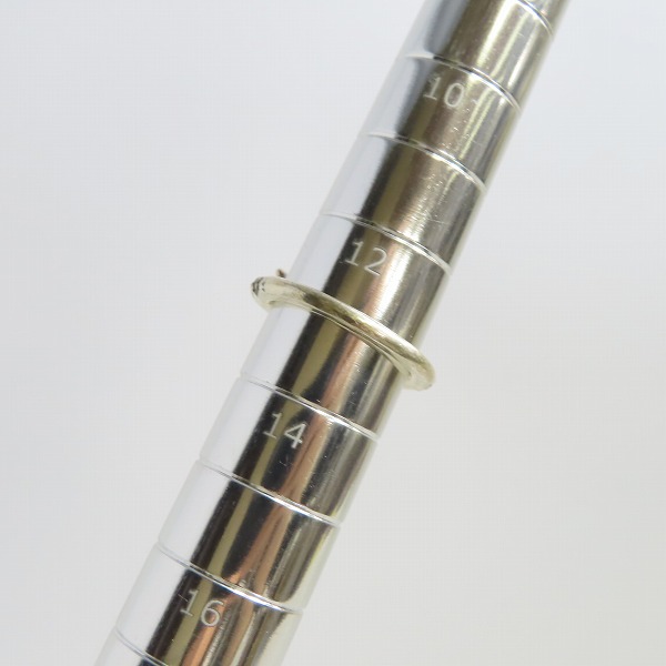 実際に弊社で買取させて頂いたBloody Mary/ブラッディマリー カナリア リング w/ブルーダイヤ 13号の画像 8枚目