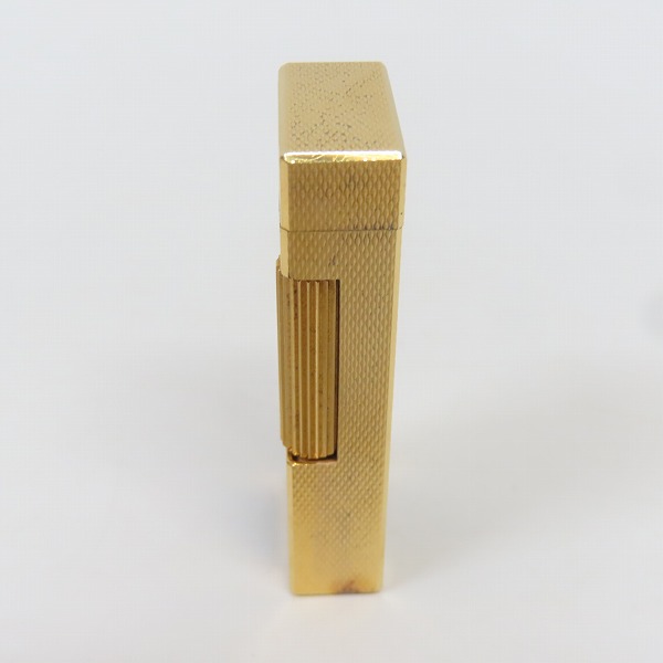 実際に弊社で買取させて頂いたdunhill/ダンヒル サイドローラーガスライター ブラック×ゴールド RL5201の画像 2枚目