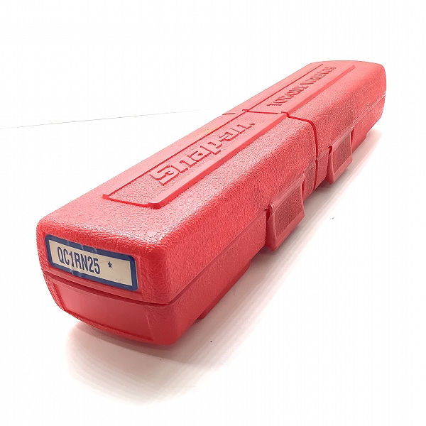 実際に弊社で買取させて頂いたSnap-on/スナップオン QC1RN25 1/4インチ トルクレンチ ケース付きの画像 6枚目