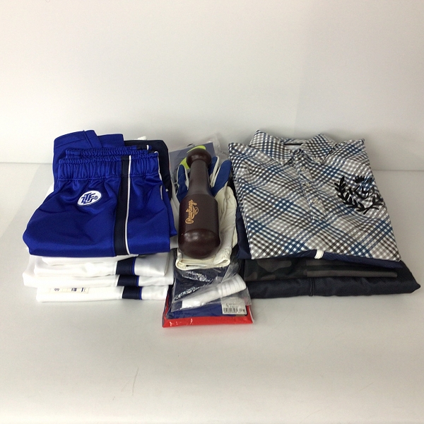 実際に弊社で買取させて頂いた【おまとめ品/未使用品含む】アディダス/ディアドラ/チャンピオン 等 ジャケット/ショートパンツ/シャツ/ソックス 他の画像 8枚目